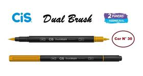 Marcador Artístico Aquarelável Cis Dual Brush Cor nº 00 a 30