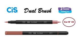 Marcador Artístico Aquarelável Cis Dual Brush Cor nº 31 a 61