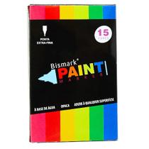Marcador Artístico Bismark Paint Marker 1.0-1.4mm 15 Cores Marcador Artístico Bismark Paint Marker 1.0-1.4mm 15 Cores