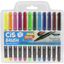 Marcador Artistico CIS BRUSH 12CORES