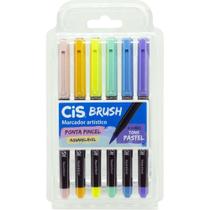 Marcador Artistico CIS BRUSH 6 TONS Pastel Marcador Artistico CIS BRUSH 6 TONS Pastel