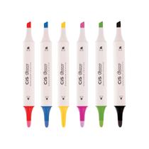 Marcador Artístico Criativo Cis Flow - cores avulsas