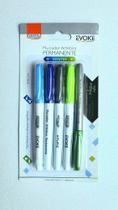 Marcador Artistico Permanente Ponta Fina 1.0 mm - BRW Marcador Artistico Permanente Ponta Fina 1.0 mm - BRW