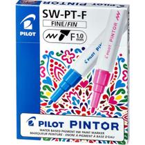 Marcador Artístico Pintor Branco 1.0MM Ponta Fina (caixa com 6 Unidades) Marcador Artístico Pintor Branco 1.0MM Ponta Fina (caixa com 6 Unidades)