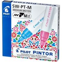 Marcador Artístico Pintor SW-PT-M 1.4MM Branco Caixa com 6 Unidades Marcador Artístico Pintor SW-PT-M 1.4MM Branco Caixa com 6 Unidades