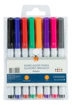 Marcador BRW Quadro Branco Ponta 1mm - Blister c/8 Unidades - CA3100 Marcador BRW Quadro Branco Ponta 1mm - Blister c/8 Unidades - CA3100