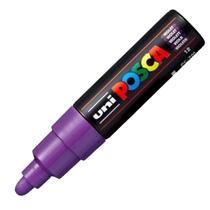 Marcador Caneta Posca Violeta PC-7M Traço 4,5/ 5,5 mm