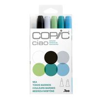 Marcador Copic Ciao Estojo 6 Cores Brights Brilhantes Marcador Copic Ciao Estojo 6 Cores Brights Brilhantes