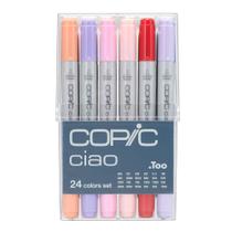 Marcador Copic Ciao Estojo com 6 Cores Primary Primárias Marcador Copic Ciao Estojo com 6 Cores Primary Primárias