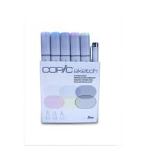 Marcador Copic Sketch Blending Basics Ponta Dupla Estojo com 5 Cores e 1 Multiliner - 12502051 Marcador Copic Sketch Blending Basics Ponta Dupla Estojo com 5 Cores e 1 Multiliner - 12502051