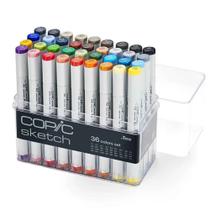 Marcador Copic Sketch Estojo 36 Cores Marcador Copic Sketch Estojo 36 Cores