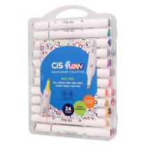 Marcador Criativo Cis Flow -24 cores