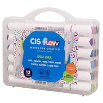 Marcador Criativo Flow 2 Pontas CIS Marcador Criativo Flow 2 Pontas CIS