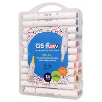 Marcador Criativo Flow 2 Pontas CIS Marcador Criativo Flow 2 Pontas CIS