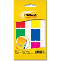 Marcador de ABA Adesivo Colorido 6 Cores 32X38MM - Pimaco