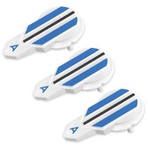 Marcador de bola de golfe Alignment Ball Mark, auxílio giratório de 360, pacote com 3