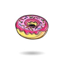 Marcador de Bola de Golfe SPORTY BUFF com Design de Donut Esmaltado Marcador de Bola de Golfe SPORTY BUFF com Design de Donut Esmaltado