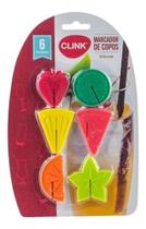 Marcador De Copos Em Silicone - Clink - CLINK COMERCIO DE IMPORTACAO E EXPORTACA Marcador De Copos Em Silicone - Clink - CLINK COMERCIO DE IMPORTACAO E EXPORTACA