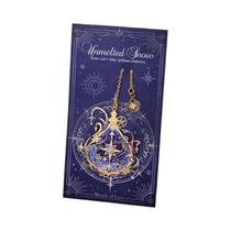 Marcador De Livro De Metal Vintage Em Forma De Corrente Dourada Para Amantes Da Literatura,