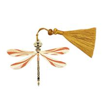 Marcador de metal SSLBeryl Dragonfly para mulheres, presente para leitores