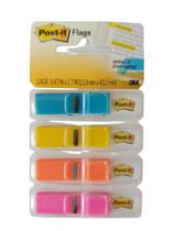 Marcador de página 3M post-it 11,9X43mm 4 cores 140 folhas Marcador de página 3M post-it 11,9X43mm 4 cores 140 folhas