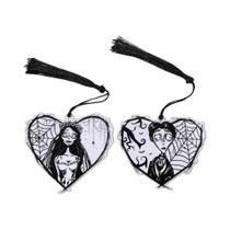 Marcador De Página Acrílico Tim Burton Corpse Bride Com Franjas, Presente Para Entusiastas De