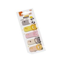 Marcador de Página Adesivo BRW Smart Notes Funny Bichinhos 23x45mm