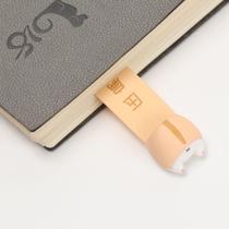 Marcador De Página De Livro Gatinho 3d PVC