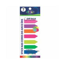 Marcador de Página Off Paper 07 Cores 140fls