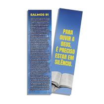 Marcador de Página Ouvir a Deus Salmo 91 - 100 Unidades Marcador de Página Ouvir a Deus Salmo 91 - 100 Unidades