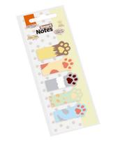 Marcador de Páginas Adesivo Smart Notes Funny 125 fls 5 modelos Patinhas Animais - BRW