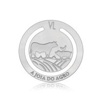 Marcador de Páginas Pecuária em Aço Inox Marcador de Páginas Pecuária em Aço Inox