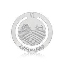 Marcador de Páginas Trator em Aço Inox Marcador de Páginas Trator em Aço Inox