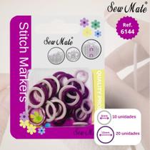 Marcador de Ponto Anel Sew Mate Sortido 03 Tamanhos 6144 Marcador de Ponto Anel Sew Mate Sortido 03 Tamanhos 6144