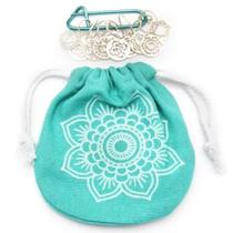 Marcador de Ponto Chakra Prateado The Mindful Collection Knitpro 36632 Marcador de Ponto Chakra Prateado The Mindful Collection Knitpro 36632