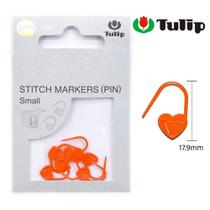 Marcador de Pontos Cadeado Mini Corações Laranja Tulip - 7 Unidades Marcador de Pontos Cadeado Mini Corações Laranja Tulip - 7 Unidades