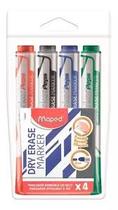 Marcador de Quadro Branco Maped Marker Peps 2mm - Estojo com 4 Cores Clássicas Marcador de Quadro Branco Maped Marker Peps 2mm - Estojo com 4 Cores Clássicas