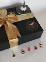 Marcador de Taça Natal Enfeite Decoração Natalino 12 Unidade - Marphi Comercial Marcador de Taça Natal Enfeite Decoração Natalino 12 Unidade - Marphi Comercial