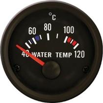 Marcador de temperatura de água 52mm Black Series Auto Gauge