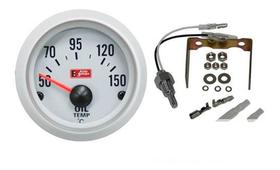 Marcador de temperatura de Oleo Auto Gauge Silver Series