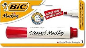 Marcador de Texto Fluorescente BIC Marking Vermelho Marcador de Texto Fluorescente BIC Marking Vermelho