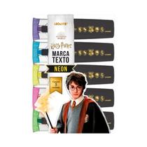 Marcador de Texto Harry Potter Estojo 5 Cores - Leoarte