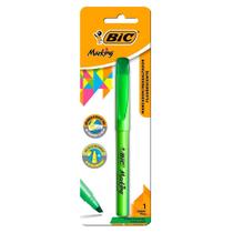 Marcador De Texto Verde Fluorescente Bic