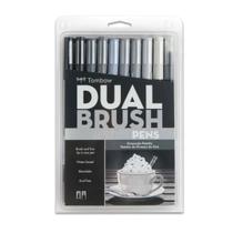 Marcador Dual Brush Estojo com 10 Unidades TOMBOW