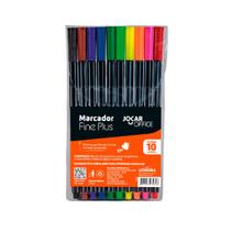 Marcador Fine Plus ponta super fina 0.4mm com 10 Cores, uso profissional e artístico Marcador Fine Plus ponta super fina 0.4mm com 10 Cores, uso profissional e artístico