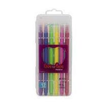 Marcador Fineliner Love is Love - 12 Cores com Ponta 0,4 mm