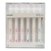 Marcador Fineliner Newpen Ginza Magic Kingdom 6 Cores Marcador Fineliner Newpen Ginza Magic Kingdom 6 Cores