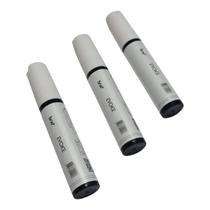 Marcador Giz Líquido Branco 15mm Canetão Lousa Vidro 3 Unid Marcador Giz Líquido Branco 15mm Canetão Lousa Vidro 3 Unid