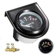 Marcador Indicador de Temperatura Automotivo Universal 12V 52mm Lorben