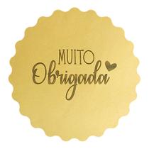 Marcador Isolado Frase Obrigado Lettering Coração